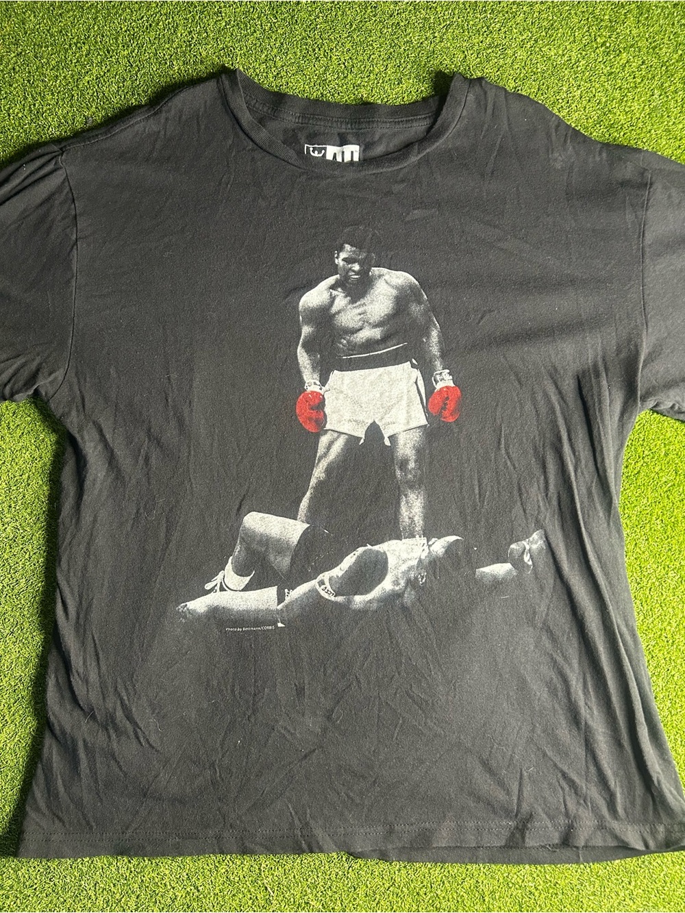 Black Graphic boxer shirt